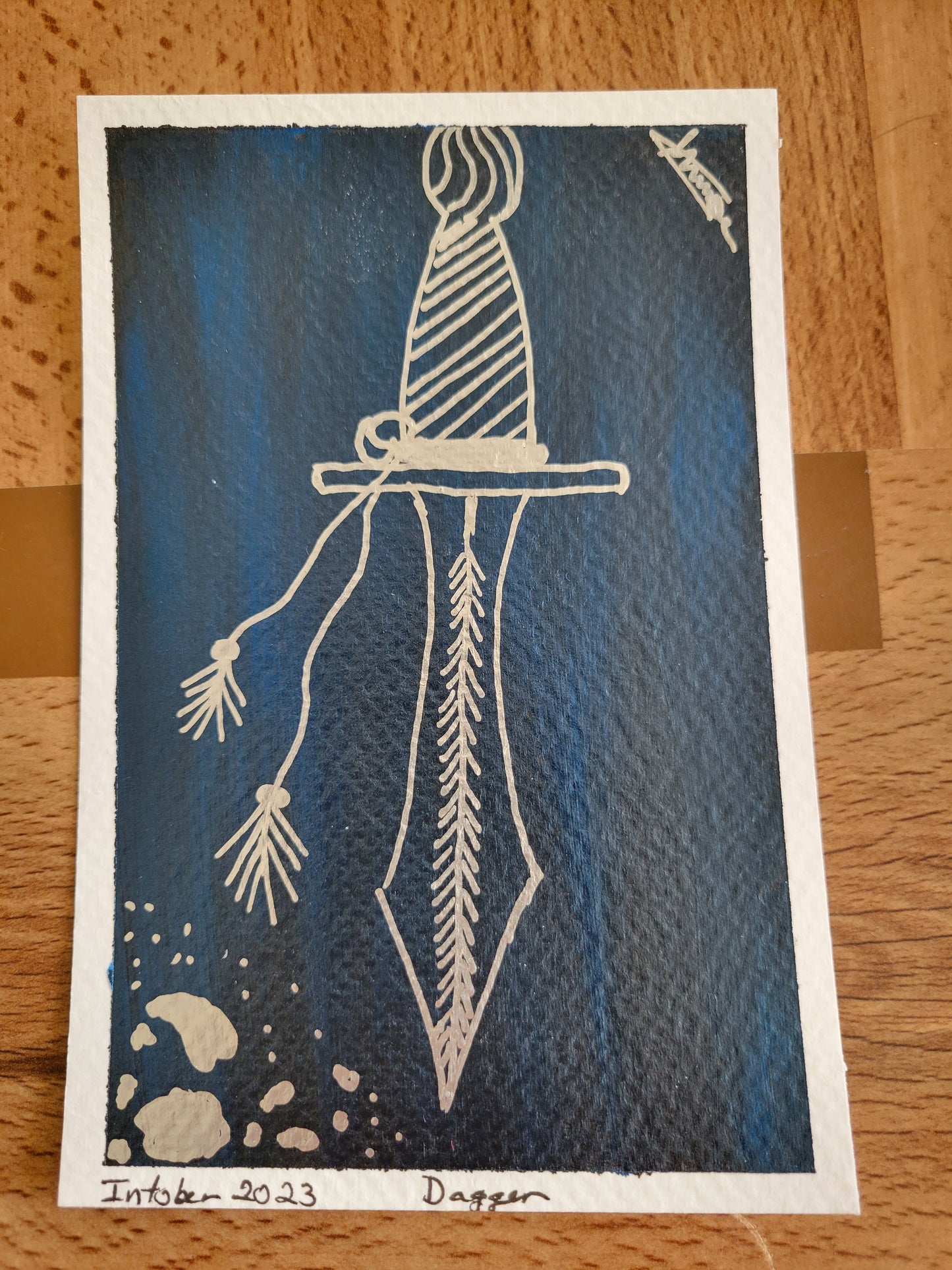 Original Quick Sketch- Dagger