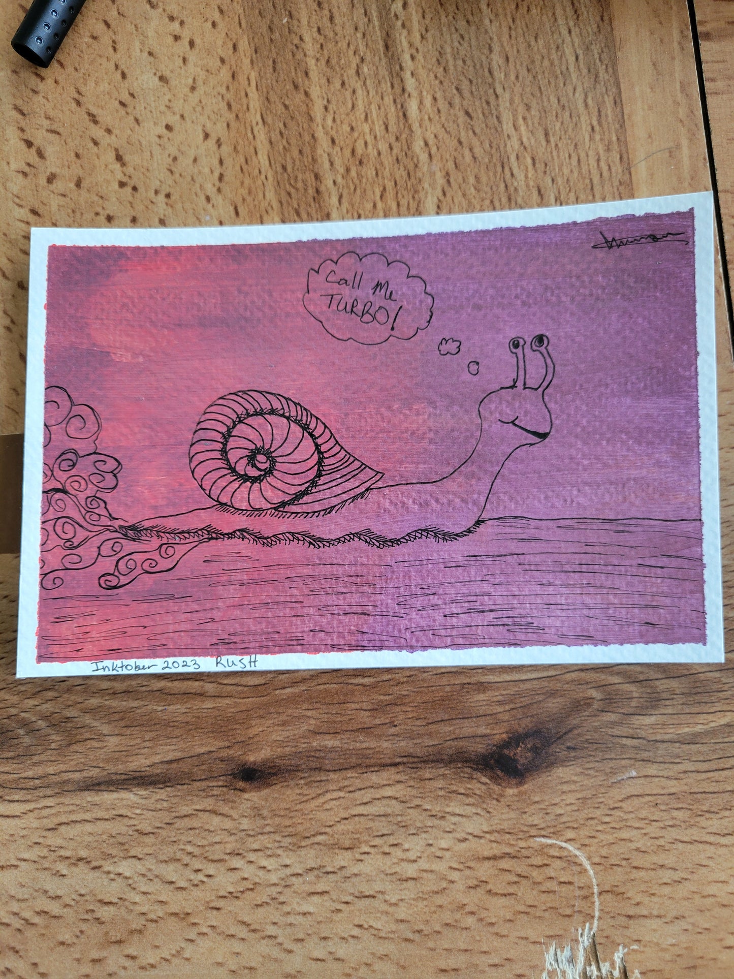 Original Quick Sketch- Rush