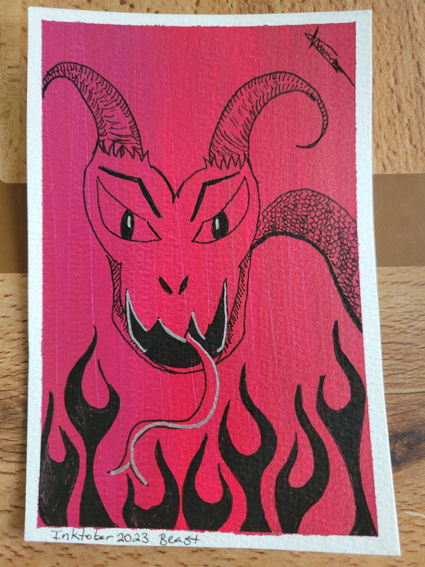 Original Quick Sketch-Beast