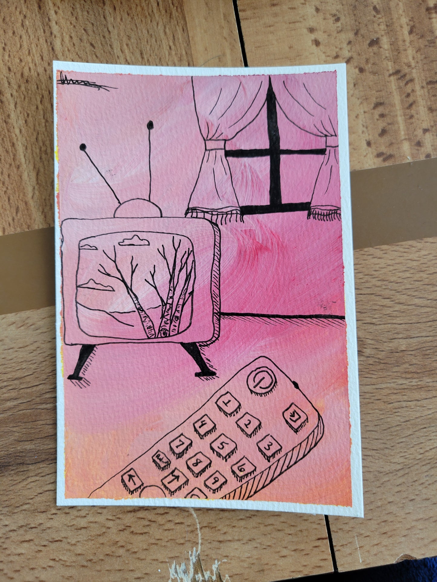 Original Quick Sketch- Remote
