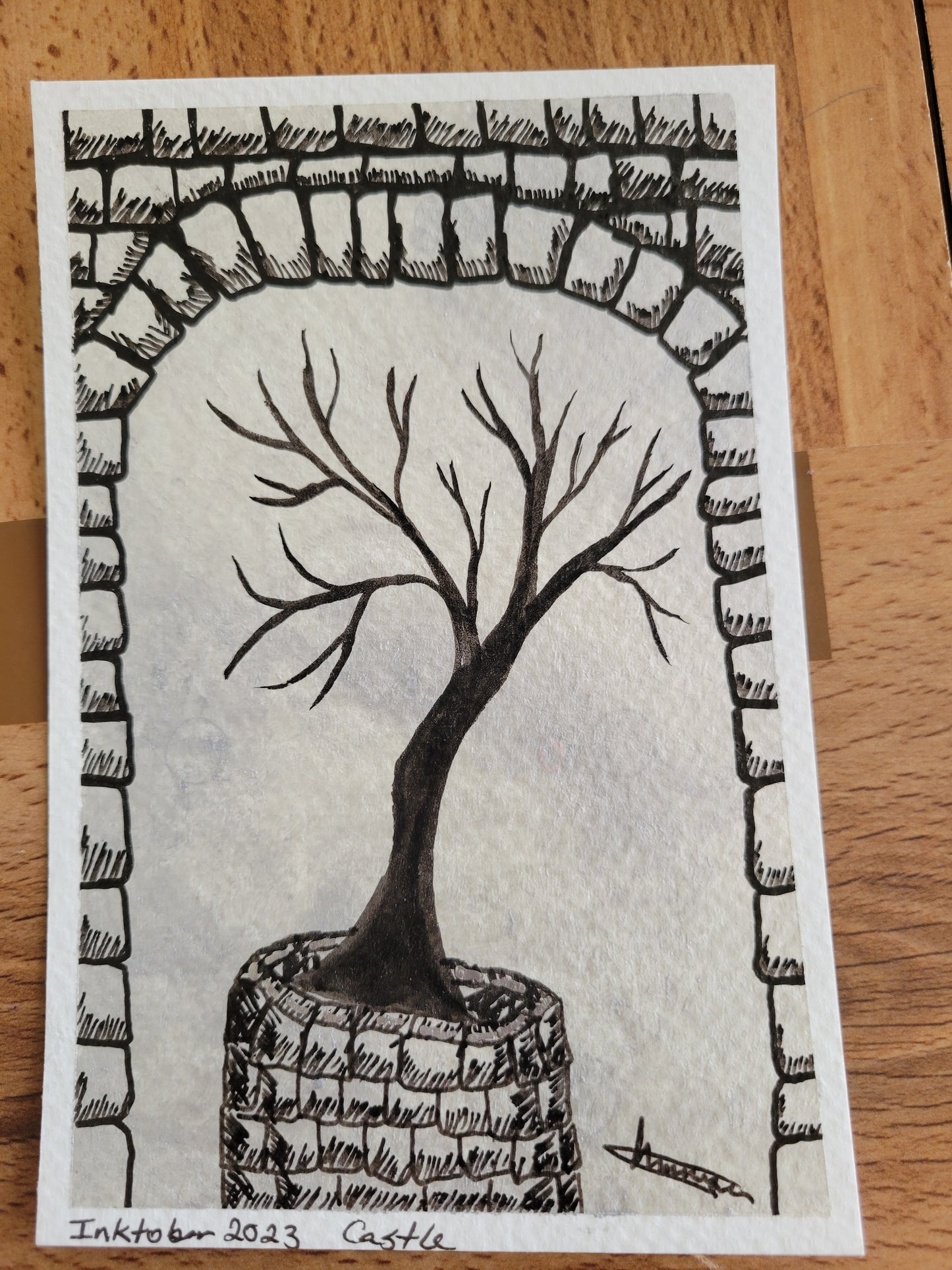 Original Quick Sketch- Castle