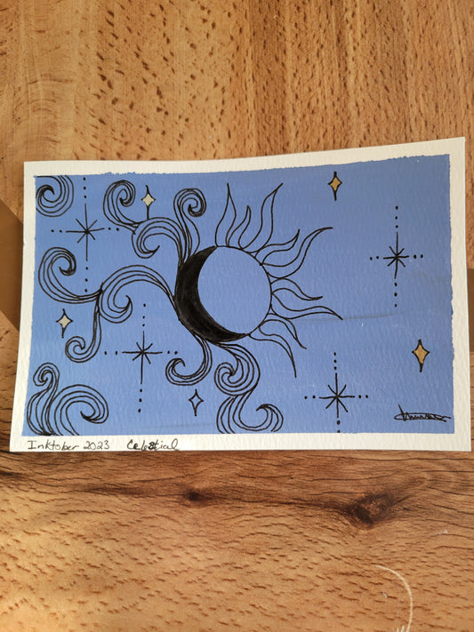 Original Quick Sketch-Celestial