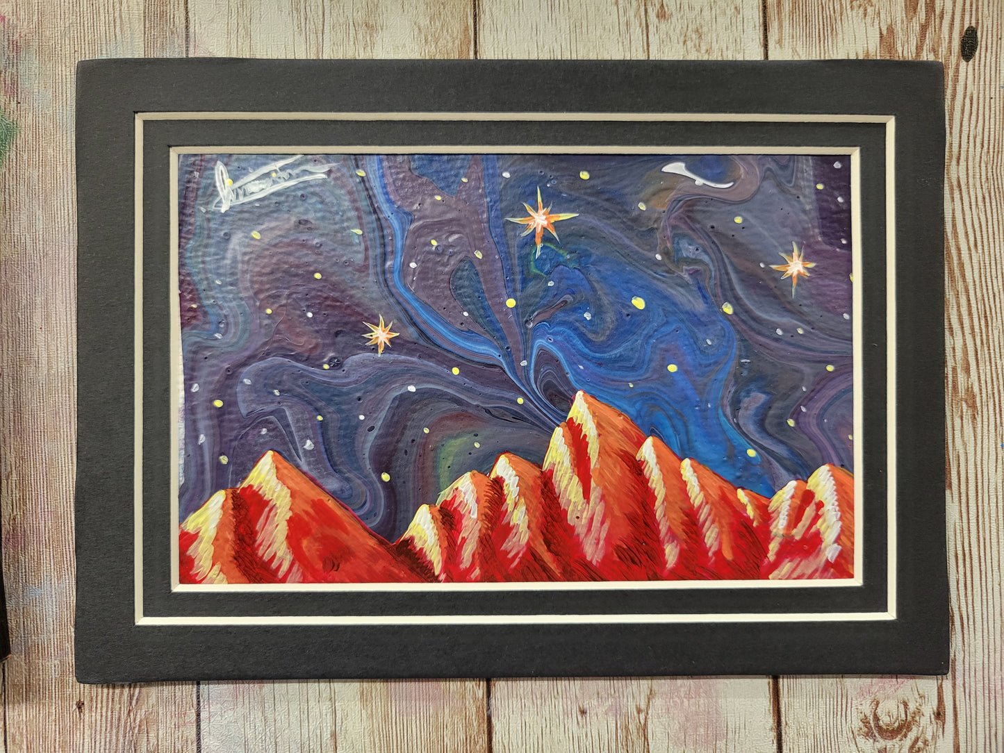 Fire Mountain Original Painting